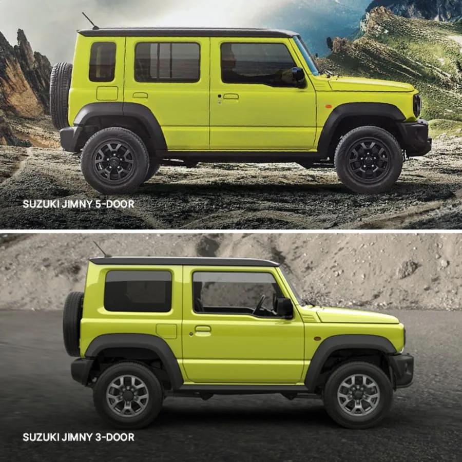Suzuki Jimny 3-Door vs Jimny 5-Door, Mana yang Lebih Cocok untuk Anda? Simak Perbedaannya Sebelum Membeli!