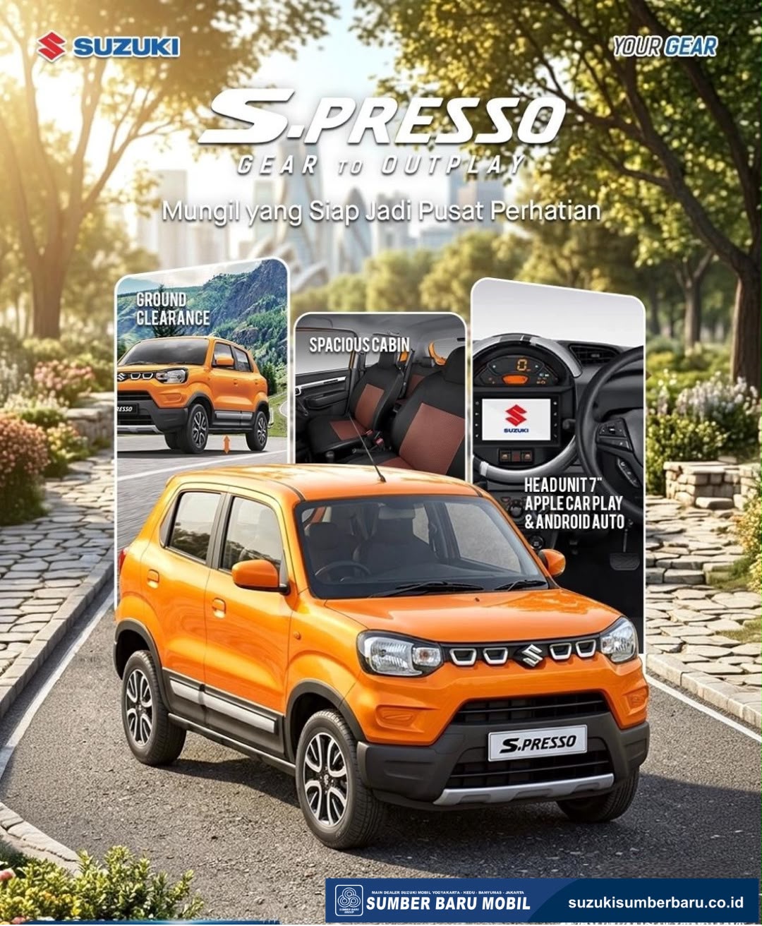 “Mungil Tapi Bikin Banyak Orang Melirik!” Suzuki S-Presso 2026 Jadi City Car Paling Menarik di Kelasnya